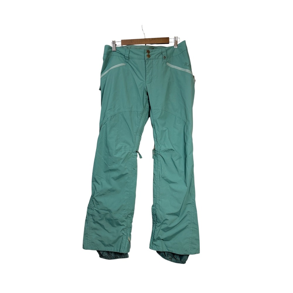 Burton Womens Society Insulated Snow Pants M Jade Teal Dryride Ski Snowboard